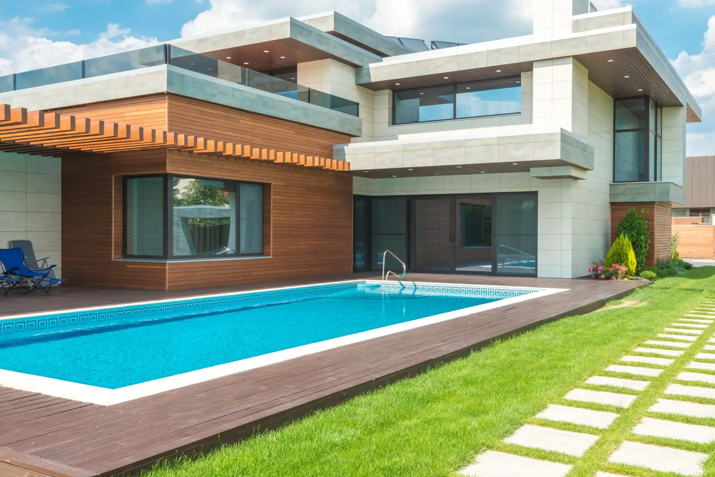 Swimming pool built in Lane Cove North, NSW
